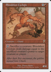 Cíclope de Olho Injetado / Bloodshot Cyclops - Magic: The Gathering - MoxLand