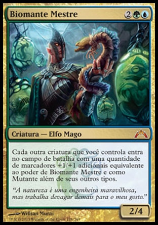 Biomante Mestre / Master Biomancer - Magic: The Gathering - MoxLand