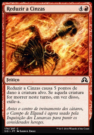 Reduzir a Cinzas / Reduce to Ashes - Magic: The Gathering - MoxLand