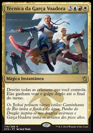 Técnica da Garça Voadora / Flying Crane Technique - Magic: The Gathering - MoxLand