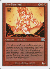Elemental do Fogo / Fire Elemental - Magic: The Gathering - MoxLand