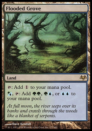 Bosque Alagado / Flooded Grove - Magic: The Gathering - MoxLand