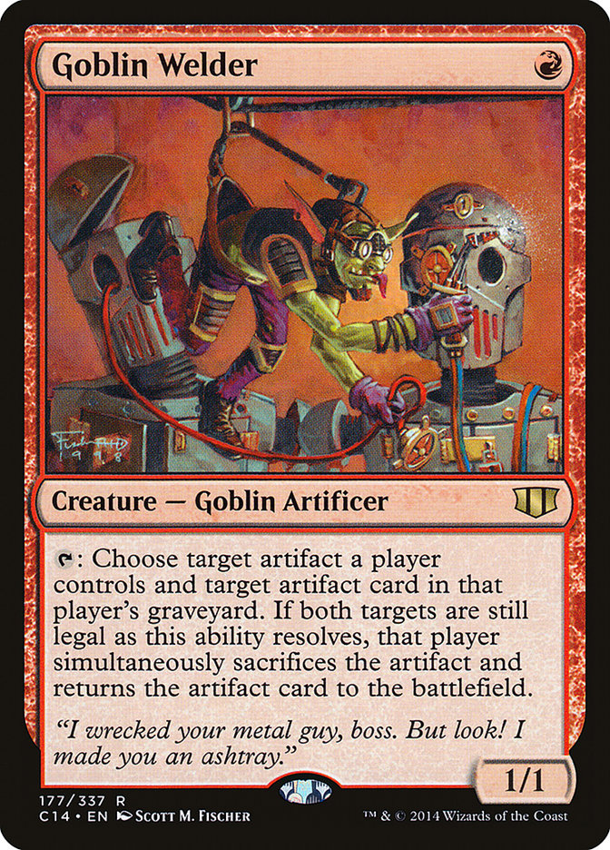 Goblin Soldador / Goblin Welder - Magic: The Gathering - MoxLand