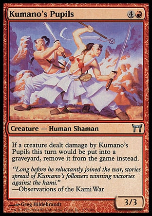 Pupilos de Kumano / Kumano's Pupils - Magic: The Gathering - MoxLand