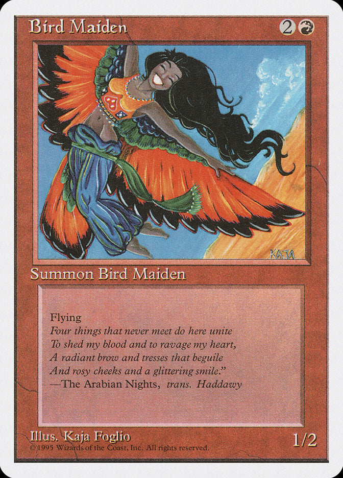 Donzela Alada / Bird Maiden - Magic: The Gathering - MoxLand