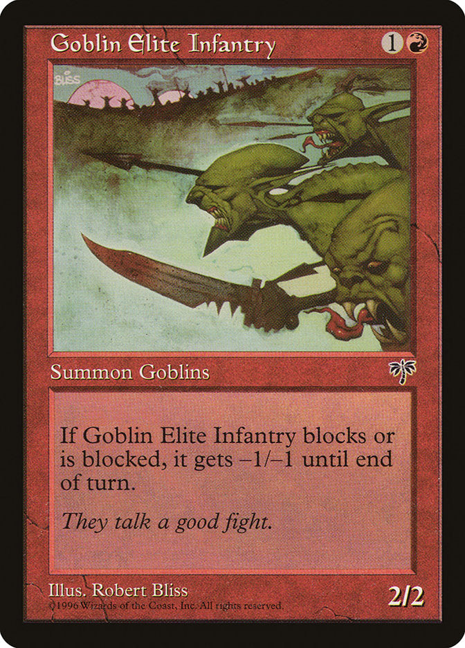 Infantaria de Elite dos Goblins / Goblin Elite Infantry - Magic: The Gathering - MoxLand