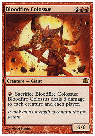 Colosso Sangue Quente / Bloodfire Colossus - Magic: The Gathering - MoxLand
