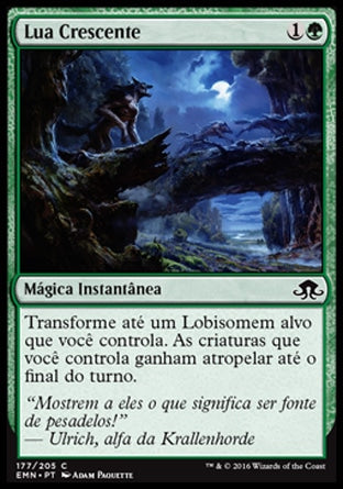 Lua Crescente / Waxing Moon - Magic: The Gathering - MoxLand