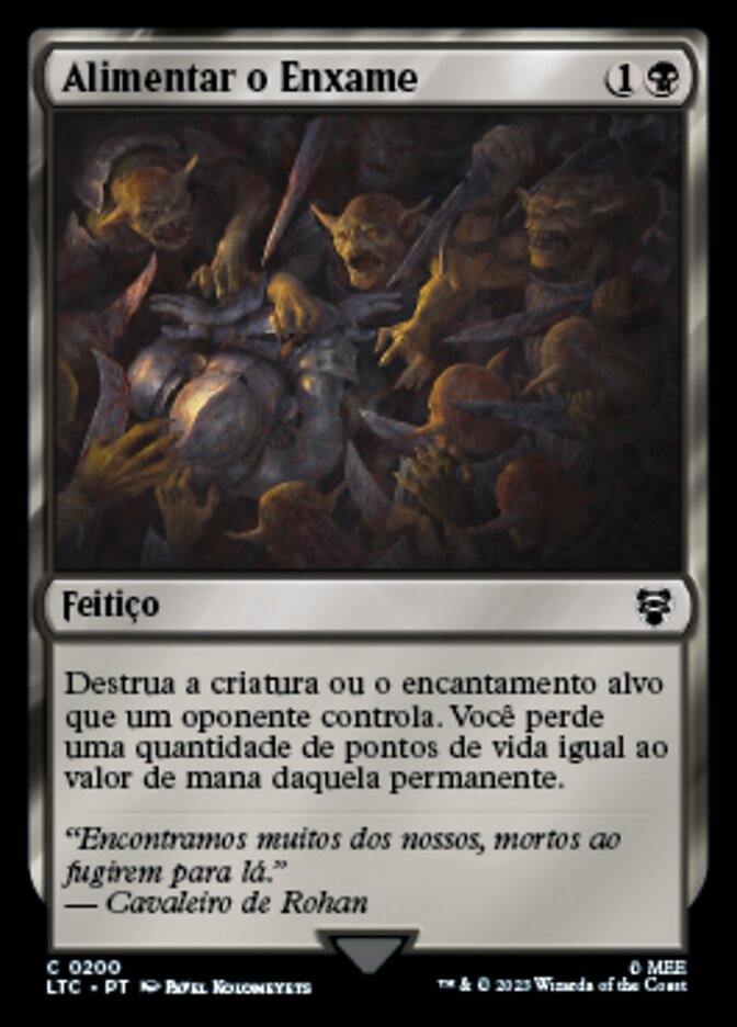 Alimentar o Enxame / Feed the Swarm - Magic: The Gathering - MoxLand