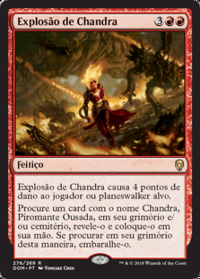 Explosão de Chandra / Chandra's Outburst - Magic: The Gathering - MoxLand