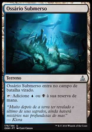 Ossário Submerso / Submerged Boneyard - Magic: The Gathering - MoxLand