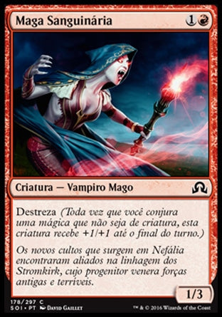 Maga Sanguinária / Sanguinary Mage - Magic: The Gathering - MoxLand