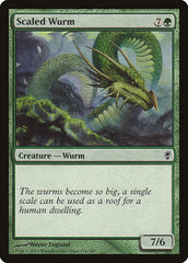 Serpente Terrestre Escamada / Scaled Wurm - Magic: The Gathering - MoxLand