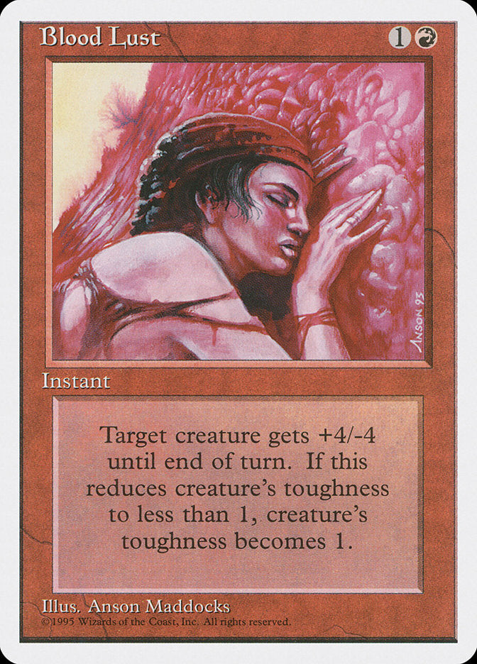 Sede de Sangue / Blood Lust - Magic: The Gathering - MoxLand