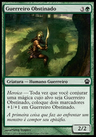 Guerreiro Obstinado / Staunch-Hearted Warrior - Magic: The Gathering - MoxLand