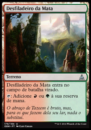 Desfiladeiro da Mata / Timber Gorge - Magic: The Gathering - MoxLand