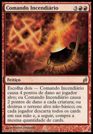 Comando Incendiário / Incendiary Command - Magic: The Gathering - MoxLand