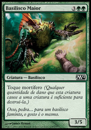 Basilisco Maior / Greater Basilisk - Magic: The Gathering - MoxLand