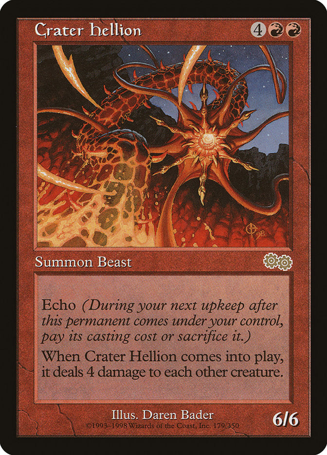 Demo da Cratera / Crater Hellion - Magic: The Gathering - MoxLand