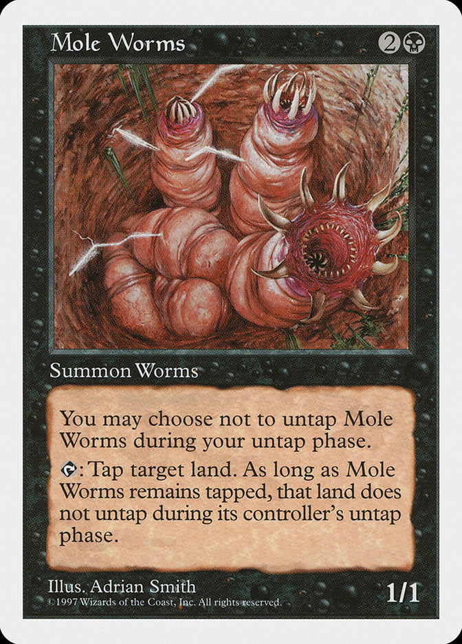 Vermes Toupeiras / Mole Worms - Magic: The Gathering - MoxLand