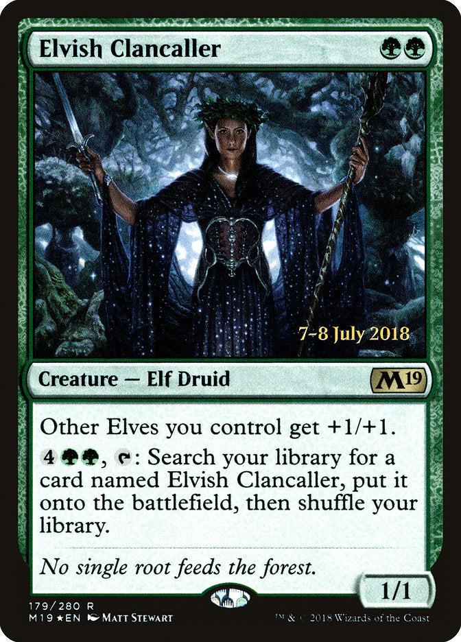 Convocadora do Clã Élfica / Elvish Clancaller - Magic: The Gathering - MoxLand