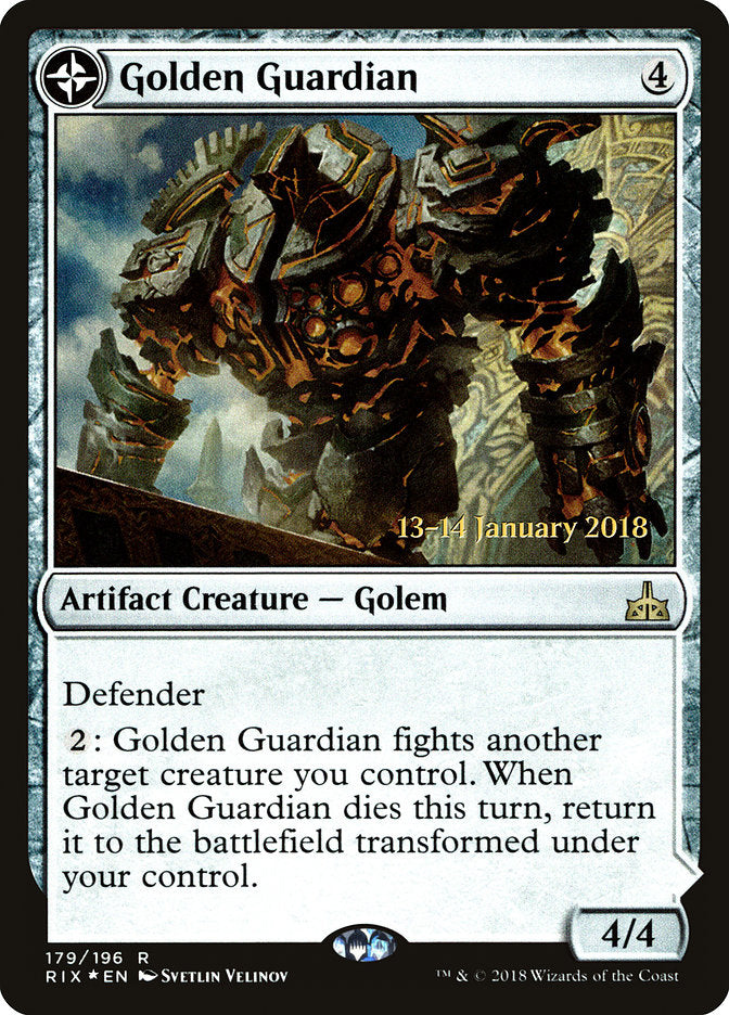 Guardião Áureo / Golden Guardian - Magic: The Gathering - MoxLand