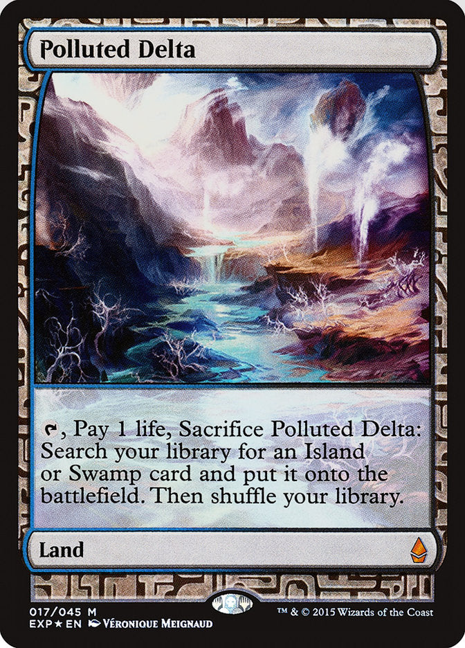 Delta Poluído / Polluted Delta - Magic: The Gathering - MoxLand