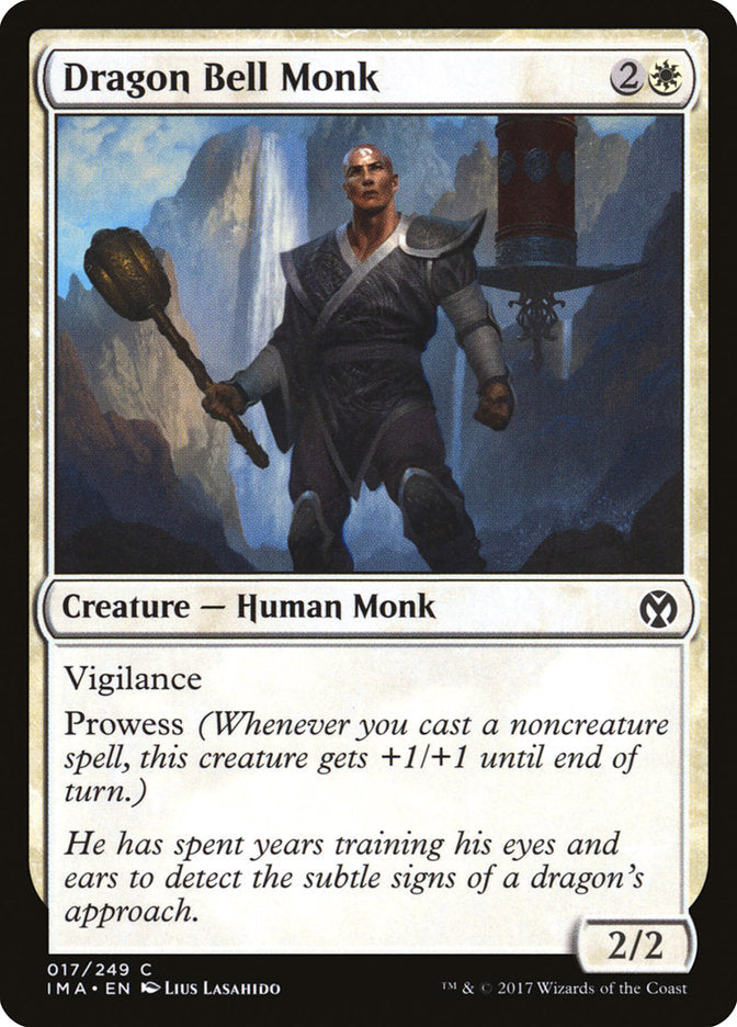 Monge do Sino do Dragão / Dragon Bell Monk - Magic: The Gathering - MoxLand