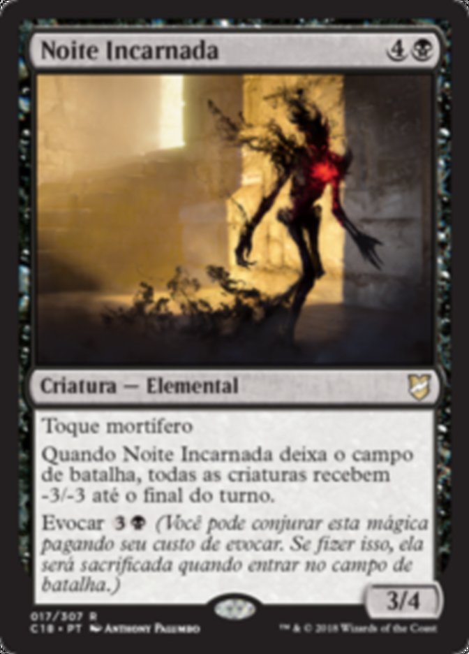 Noite Incarnada / Night Incarnate - Magic: The Gathering - MoxLand