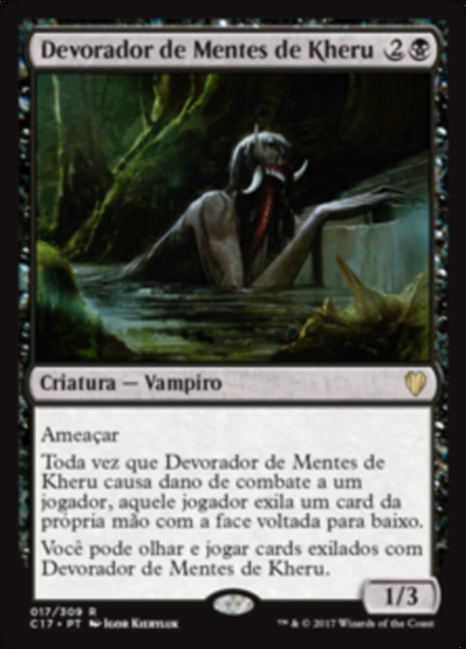 Devorador de Mentes de Kheru / Kheru Mind-Eater - Magic: The Gathering - MoxLand