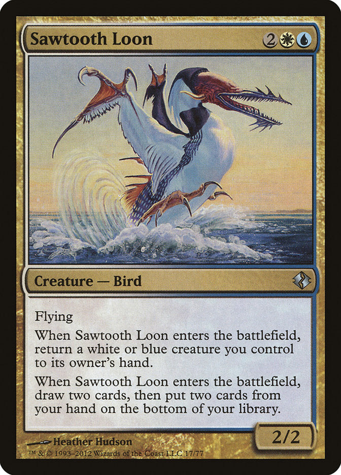 Alca de Dentes Serrilhados / Sawtooth Loon - Magic: The Gathering - MoxLand