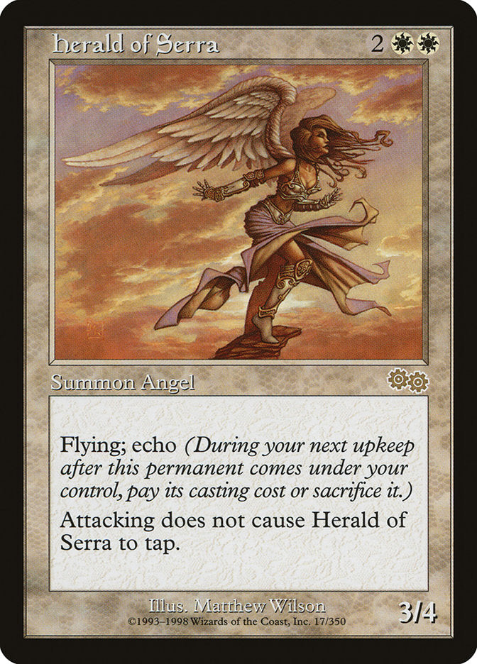 Arauto de Serra / Herald of Serra - Magic: The Gathering - MoxLand