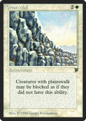 Great Wall / Great Wall - Magic: The Gathering - MoxLand