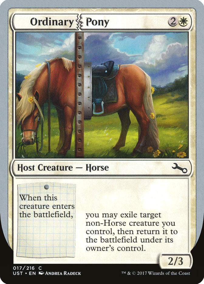 Ordinary Pony - Magic: The Gathering - MoxLand