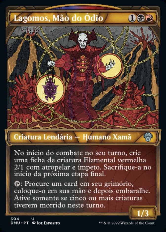 Lagomos, Mão do Ódio / Lagomos, Hand of Hatred - Magic: The Gathering - MoxLand