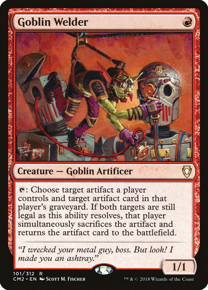 Goblin Soldador / Goblin Welder - Magic: The Gathering - MoxLand