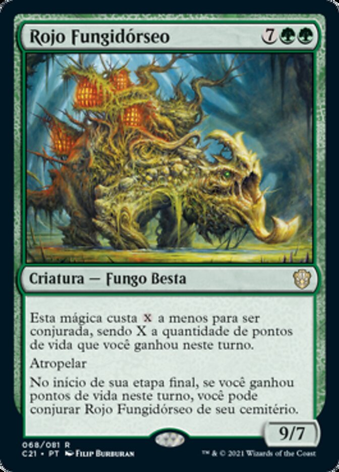 Rojo Fungidórseo / Sproutback Trudge - Magic: The Gathering - MoxLand