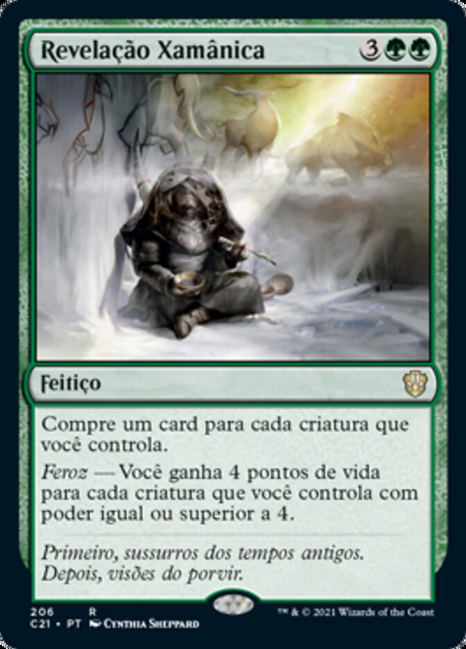 Revelação Xamânica / Shamanic Revelation - Magic: The Gathering - MoxLand