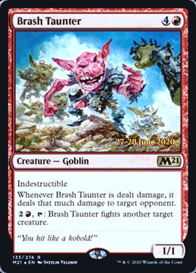 Provocador Petulante / Brash Taunter - Magic: The Gathering - MoxLand