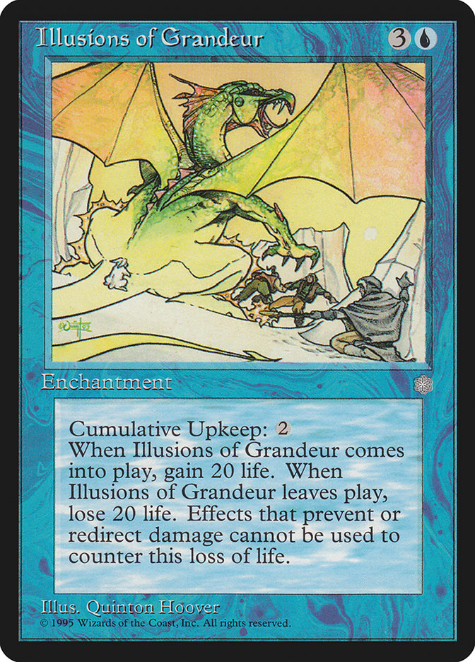 Ilusões de Grandeza / Illusions of Grandeur - Magic: The Gathering - MoxLand