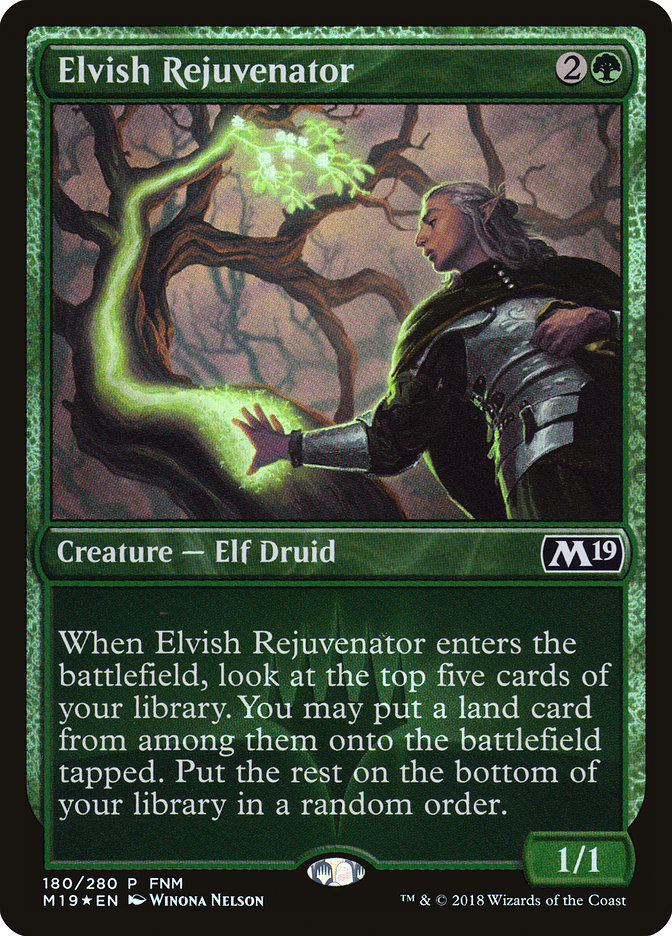 Rejuvenescedor Élfico / Elvish Rejuvenator - Magic: The Gathering - MoxLand