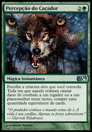 Percepção do Caçador / Hunter's Insight - Magic: The Gathering - MoxLand