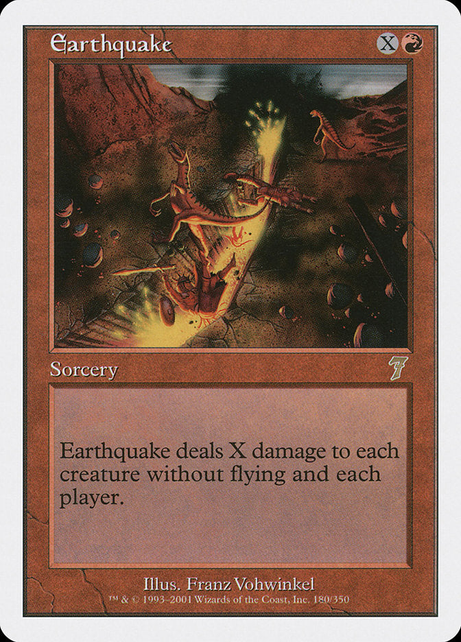 Terremoto / Earthquake - Magic: The Gathering - MoxLand