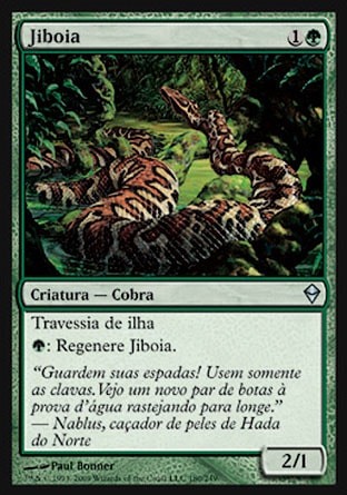 Jiboia / River Boa - Magic: The Gathering - MoxLand