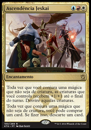 Ascendência Jeskai / Jeskai Ascendancy - Magic: The Gathering - MoxLand