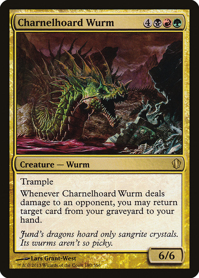 Vorme do Ossuário / Charnelhoard Wurm - Magic: The Gathering - MoxLand