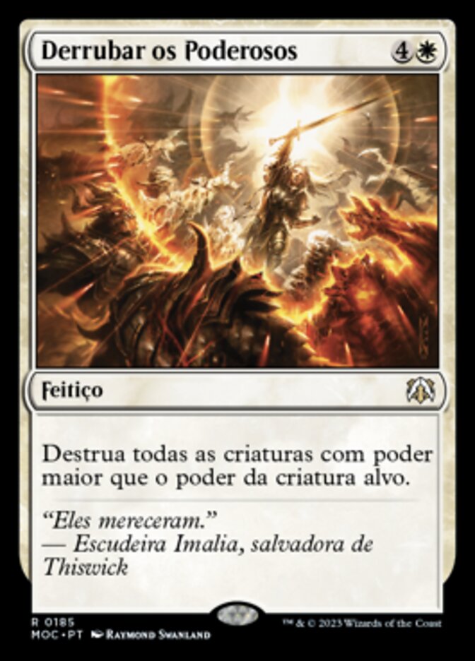 Derrubar os Poderosos / Fell the Mighty - Magic: The Gathering - MoxLand