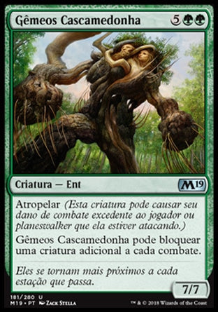 Gêmeos Cascamedonha / Ghastbark Twins - Magic: The Gathering - MoxLand