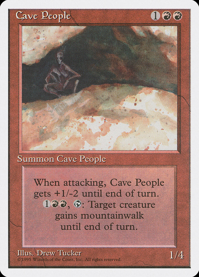 Povo da Caverna / Cave People - Magic: The Gathering - MoxLand