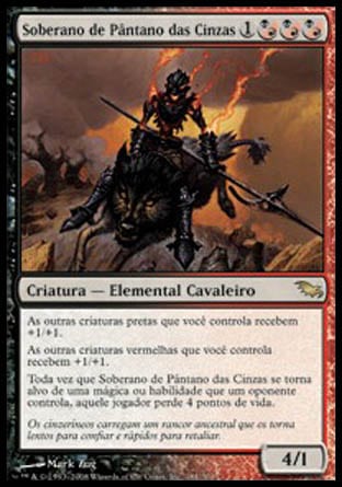 Soberano de Pântano das Cinzas / Ashenmoor Liege - Magic: The Gathering - MoxLand